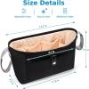 imageAccmor Universal Stroller Organizer Stroller Bag Stroller Caddy Organizer Stroller Accessories Fits for Uppababy Baby Jogger Nuna Doona Britax Strollers BlackBlack