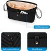 imageAccmor Universal Stroller Organizer Stroller Bag Stroller Caddy Organizer Stroller Accessories Fits for Uppababy Baby Jogger Nuna Doona Britax Strollers BlackBlack