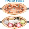 imageAccmor Universal Stroller Organizer Stroller Bag Stroller Caddy Organizer Stroller Accessories Fits for Uppababy Baby Jogger Nuna Doona Britax Strollers BlackBrown