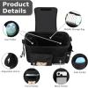 imageAccmor Universal Stroller Organizer with Detachable Phone Bag Stroller Bag Caddy Organizer Stroller Accessories for Uppababy Baby Jogger Nuna Doona Britax StrollersWith Shoulder StrapBear
