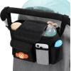 imageAccmor Universal Stroller Organizer with Detachable Phone Bag Stroller Bag Caddy Organizer Stroller Accessories for Uppababy Baby Jogger Nuna Doona Britax StrollersWith Shoulder StrapMonkey