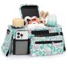 imageAccmor Universal Stroller Organizer with Insulated Cup Holder Detachable Phone Bag and Shoulder StrapStroller Bag Caddy Organizer Fits for Uppababy Baby Jogger Britax StrollersSloth
