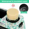 imageAccmor Universal Stroller Organizer with Insulated Cup Holder Detachable Phone Bag and Shoulder StrapStroller Bag Caddy Organizer Fits for Uppababy Baby Jogger Britax StrollersSloth