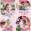 imageAccmor Waterproof Baby Bibs Bibs for Baby Girls Boys 324 Months Toddler Apron Smock Bibs for Feeding Eating3pcsbutterfly  Heartshaped  Rabbit