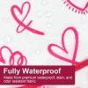 imageAccmor Waterproof Baby Bibs Bibs for Baby Girls Boys 324 Months Toddler Apron Smock Bibs for Feeding Eating3pcsbutterfly  Heartshaped  Rabbit