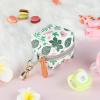 imageBaby Pacifier Case with Clip Baby Pacifier Holder Pouch Box for Diaper Bag Holds 2 Pacifiers for Travel Outdoor Activities Small Baby UtensilsGreen Leafgreen leaf