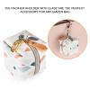 imageBaby Pacifier Case with Clip Baby Pacifier Holder Pouch Box for Diaper Bag Holds 2 Pacifiers for Travel Outdoor Activities Small Baby UtensilsGreen Leafcolorful stone