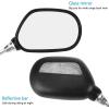 imageBike Rearview Mirrors Adjustable Rotatable Handlebars Glass Bicycle Mirrors360 Rotation Rearview Mirror for Mountain Bike Bicycle