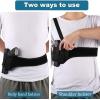 imageDeep Concealment Shoulder Holster Accmor Universal Underarm Gun Holster for Men and Women Elastic Neoprene Concealed Carry Holster Waistband Belt 45 inch Right Hand Draw