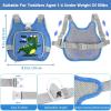 imageToddler Harness Leash  Anti Lost Wrist Link Accmor Kids Harnesses Children Leashes for Girls Cute Deer Baby Walking Holder AntiLost Bracelet Strap Tether for Outdoor Keep Kids Close PinkBlueTyrannosaurus Rex