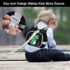 imageToddler Harness Leash  Anti Lost Wrist Link Accmor Kids Harnesses Children Leashes for Girls Cute Deer Baby Walking Holder AntiLost Bracelet Strap Tether for Outdoor Keep Kids Close PinkBlackCute Tyrannosaurus Rex