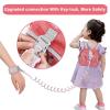 imageToddler Harness Leash  Anti Lost Wrist Link Accmor Kids Harnesses Children Leashes for Girls Cute Deer Baby Walking Holder AntiLost Bracelet Strap Tether for Outdoor Keep Kids Close PinkPinkDeer
