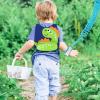 imageToddler Harness Leash with Anti Lost Wrist Link Accmor Cute Dinosaur Kids Harness Children Leash for Outdoor Travel Adorable Baby Anti Lost Leash Walking Wristband Assistant Strap Keep Babies CloseBlueLight Green Spotted Brachiosaurus  Blue Link