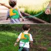 imageToddler Harness Leash with Anti Lost Wrist Link Accmor Cute Dinosaur Kids Harness Children Leash for Outdoor Travel Adorable Baby Anti Lost Leash Walking Wristband Assistant Strap Keep Babies CloseYellowGreen Spotted Brachiosaurus  Green Link