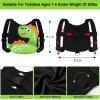 imageToddler Harness Leash with Anti Lost Wrist Link Accmor Cute Dinosaur Kids Harness Children Leash for Outdoor Travel Adorable Baby Anti Lost Leash Walking Wristband Assistant Strap Keep Babies CloseBlackLight Green Spotted Brachiosaurus  Green Link