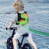 imageToddler Harness Leash with Anti Lost Wrist Link Accmor Cute Dinosaur Kids Harness Children Leash for Outdoor Travel Adorable Baby Anti Lost Leash Walking Wristband Assistant Strap Keep Babies CloseBlackLight Green Spotted Brachiosaurus  Green Link