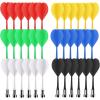 imageAccmor 36pcs Magnetic Darts Magnetic Darts Replacement for Magnetic Dartboard Plastic Darts Safety Magnetic Darts Target GameRed  White  Black  Blue  Yellow  Green