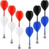 imageAccmor 36pcs Magnetic Darts Magnetic Darts Replacement for Magnetic Dartboard Plastic Darts Safety Magnetic Darts Target GameRed  White  Black  Blue