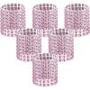 imageAccmor 50pcs Napkin Rings Gold Napkin Rings Buckles for Table Decorations Wedding DinnerParty DIY DecorationPink