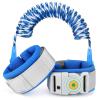 imageAccmor Anti Lost Wrist Link with Induction Lock 2 Pack Upgraded Toddler Leash Reflective Kids Wrist Leash for Baby Child Walking Wristband with Magnetic Unlock Design for Boys ampamp Girls 65ftDark Blue