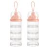 imageAccmor Baby Milk Powder Formula Dispenser 4 Layers Stackable Formula Container for Travel NonSpill Snacks Formula Storage Container On The Go BPA Free