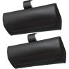 imageAccmor Bling Sunglasses Holder for Car Sun Visor Sparkling Auto Glasses Clip Case Eyeglasses Protective Box PU Leather Car Sunglass Storage Organizer for Truck SUV RV Black CrystalBlack  Black