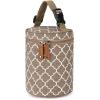 imageAccmor Breastmilk Cooler Bag Insulated Baby Bottle Cooler Tote Bags for Nursing Mom DaycareKhaki Geometry