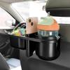 imageAccmor Car Headrest Backseat Organizer with Cup Holder 3 in 1 Universal Backseat Car Organizer Tray Hold Bottles Phone Snacks Trash NonSlip Grip Clip Car Seat Organizer Tray for Kids Adults3 in 1