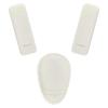 imageAccmor Car Seat Straps Shoulder Pads Suit for Baby Kids Car Seat Strap Covers Hip SupportCar Seat Strap Pads Soft Seat Belt Covers for All Car Seats Pushchair StrollerWhite