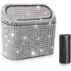Black/White Rhinestone