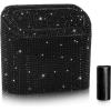 Black/Black Rhinestone