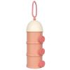 imageAccmor Formula Dispenser On The Go 4 Layers Stackable Formula Container to Go NonSpill Portable Milk Powder Baby ampamp Kids Snack Container Green PinkPink