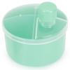 imageAccmor Formula Dispenser On The Go NonSpill Rotating FourCompartment Formula Container to Go Milk Powder Snack Storage Container for Infant Toddler Travel Outdoor GreenGreen