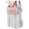 imageAccmor Hanging Baby Diaper Caddy Organizer with Paper Pocket Diaper Stacker Baby Crib Hanging Classified Storage Bag Organizer for Changing Table Crib Playard or Wall ampamp Nursery Organization