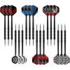 imageAccmor Metal Tip Darts Steel Tip Darts Professional Metal Darts Darts Metal Tip Set Metal Darts for Dartboard Classic LegendBlack