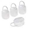 imageAccmor Pacifier Case Pacifier Holder Case with Handle BPA Free Universal Pacifier Container Box for Travel Transparent 2 Pack4pc