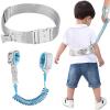 Blue Reflective Wristlink/ Gray Belt