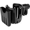 imageAccmor Stroller Cup Holder with Phone Holder Bike Cup Holder 2in1 Universal Cup Phone Drinks Holder for Stroller Walker Wheelchair BlackBlack