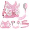 imageAccmor Toddler Harness Leash  Anti Lost Wrist Link Kids Butterfly Harnesses With Children Leashes Cute Baby Leash Walking Assistant Wristband Strap Tether for Girls Outdoor PurplePink