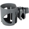 imageAccmor Universal Cup Holder Stroller Cup Holder 360 Rotatable Large Caliber Designed Bottle Holder for Stroller Bike Wheelchair Walker Scooter BlackGrey