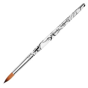 imageAccmor 3D Nail Art Brush for Acrylic Powder Acrylic Nail Art Design Brush Nail Art Tool Size  12