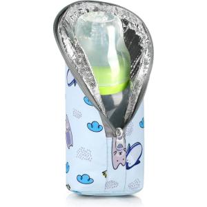 imageAccmor Baby Bottle Cooler Tote Bags Insulated Breastmilk Cooler Bag Nursing Bottle Warmer Bag for Nursing Mom Daycare TravelPenguin