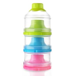 imageAccmor Baby Formula Dispenser NonSpill Stackable Formula Dispenser On The Go Baby ampamp Kids Snack Containers Formula Container for Travel BPA Free1 pack