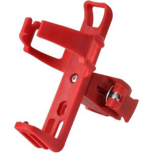 imageAccmor Bike Water Bottle Holders No Screws Universal Bike Cup Holder 360 Degree Rotatable Bike Water Bottle Cage Water Bottle Holders for Kids Bike Adult Bike RedRed