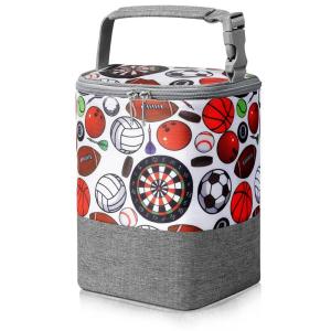 imageAccmor Breastmilk Cooler Bag Baby Bottle Cooler Bags Insulated Tote Bags On The Go Fits 4 Large 8oz Bottles for Nursing Mom Daycare TravelBall