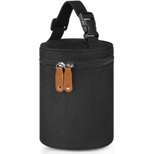 imageAccmor Breastmilk Cooler Bag Insulated Baby Bottle Cooler Tote Bags for Nursing Mom DaycareBlack