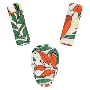 imageAccmor Car Seat Straps Shoulder Pads Suit for Baby Kids Car Seat Strap Covers Hip SupportCar Seat Strap Pads Soft Seat Belt Covers for All Car Seats Pushchair StrollerOrange
