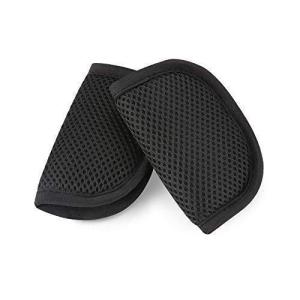 imageAccmor Car Seat Straps Shoulder Pads for Baby Kids Soft Car Seat Strap Covers Seat Belt Covers for Car Seats Pushchair StrollerBlack