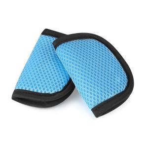 imageAccmor Car Seat Straps Shoulder Pads for Baby Kids Soft Car Seat Strap Covers Seat Belt Covers for Car Seats Pushchair StrollerBlue
