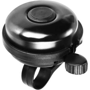 imageAccmor Classic Bike Bell Aluminum Bicycle Bell Loud Crisp Clear Sound Bicycle Bike Bell for Adults KidsBlackRight Hand Use1 pack